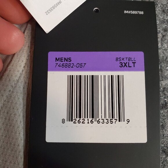 Nike Dri Fit Pro Hyperstrong Gray Padded Compression Basketball Men's 3XLT NWT - Picture 8 of 12